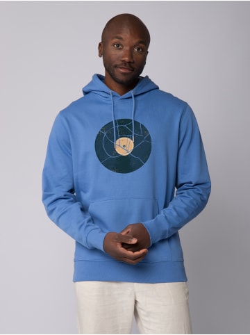 wat? Apparel Sweatshirt Broken Vinyl in Bright Blue