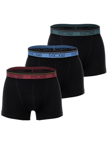 HOM Boxershort 3er Pack in Schwarz