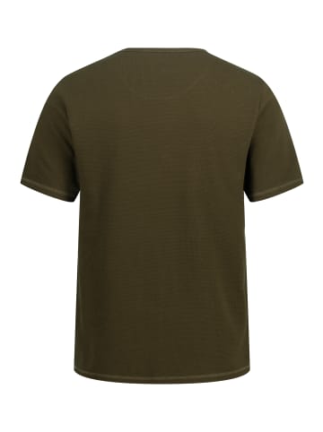 JP1880 Kurzarm T-Shirt in baumrinde