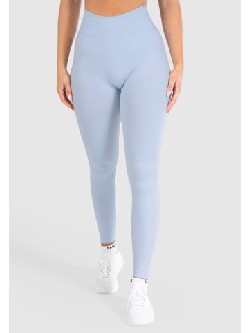 SMILODOX Leggings Slayton Scrunch in Hellblau