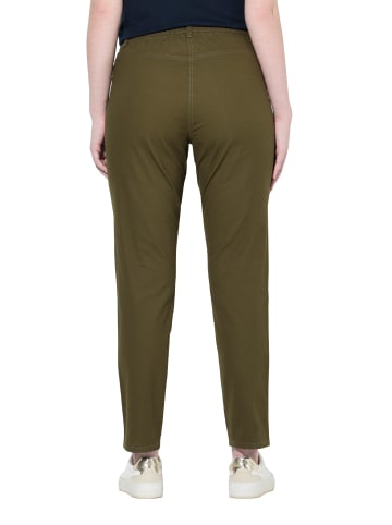 Ulla Popken Jeggings in oliv