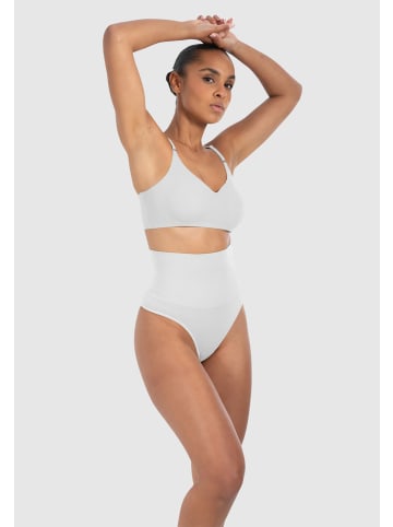 SMILODOX High Waist String Nysa in Weiß