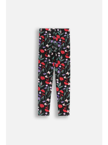 Coccodrillo Leggings mit langem Hosenbein in schwarz