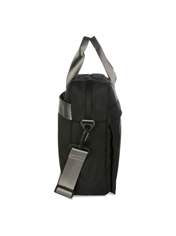 Bugatti Legere Aktentasche 40 cm Laptopfach schwarz