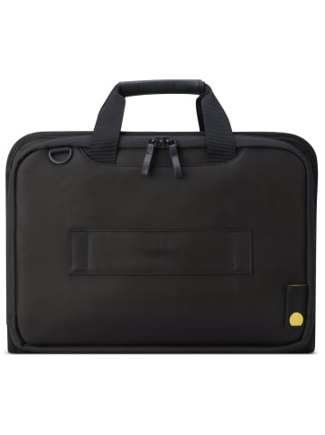 Delsey Arche Aktentasche RFID Schutz 42 cm Laptopfach in schwarz