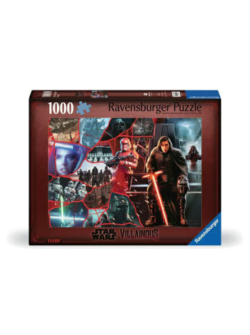 Ravensburger Puzzle 1.000 Teile Erwachsenenpuzzle 1000 Teile - Star Wars Villainous - Kylo Ren Ab 14 Jahre in bunt