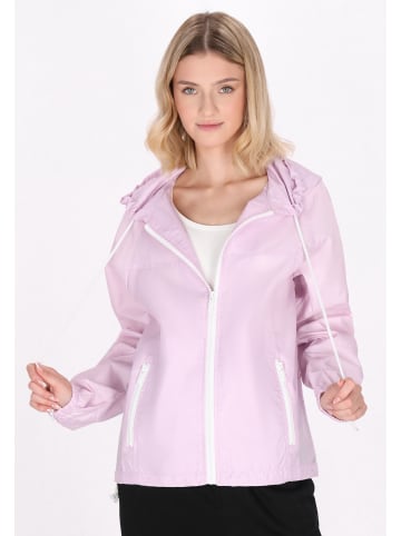 myMO ATHLSR Damen Jacke in Flieder Weiss