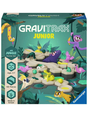Ravensburger Konstruktionsspiel GraviTrax Junior Starter-Set L Jungle 3-7 Jahre in bunt