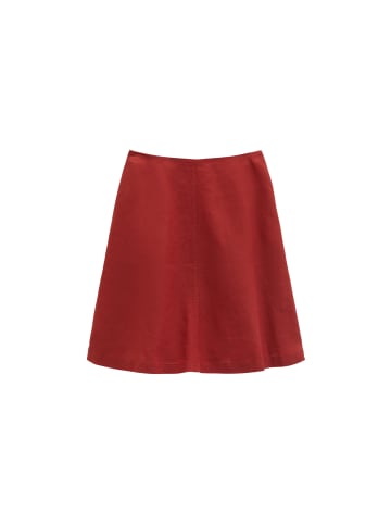 Marc O'Polo Leinenrock A-Shape in Tall Poppy