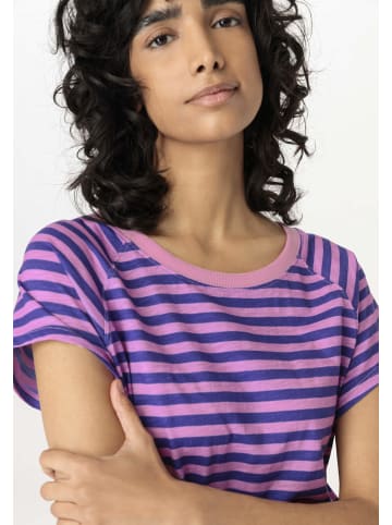 Hessnatur Ringel-Shirt in pink