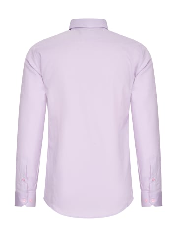 Rusty Neal Pastell Hemd S - 6XL Slim Fit Cotton-Stretch in Lavender