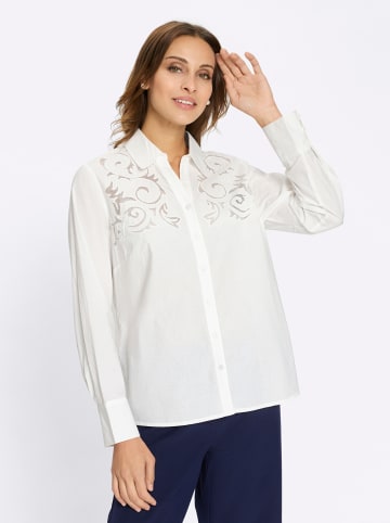 WITT WEIDEN Baumwollbluse in ecru