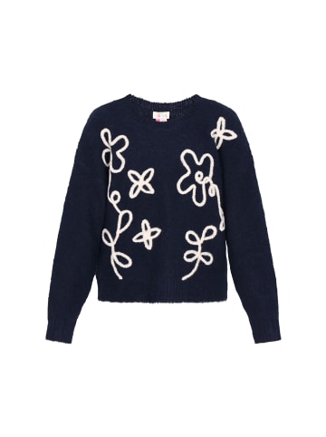 IZIA Women Sweater in navy
