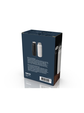 Funktion Salz und Pfeffermühle-Set in Schwarz/Weiss