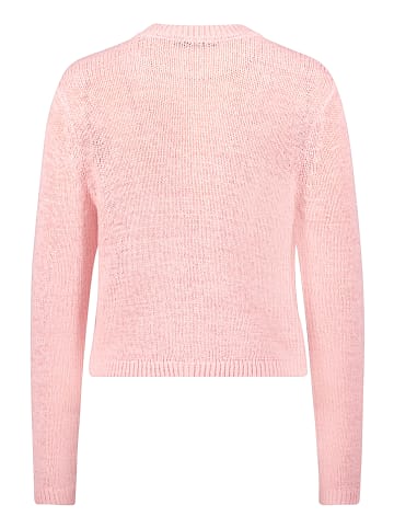 Betty Barclay Strick-Cardigan mit aufgesetzten Taschen in Pink Dolphin