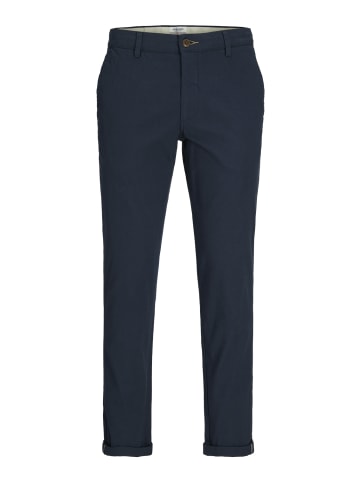Jack & Jones Elegante Chino Hose Legere Business Stoffhose JPSTMARCO in Blau-2