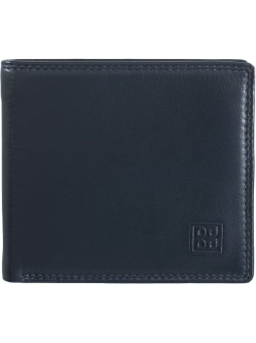 DuDu Tullio Geldbörse Leder 10.5 cm navy