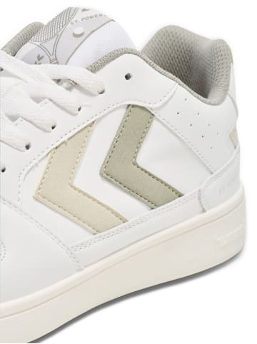 Hummel Sneaker St. Power Play Wmns in WHITE/SEAGRASS/BONE WHITE