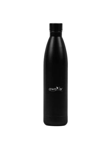 Stoneline Trinkflasche 750 ml | Edelstahl in Schwarz