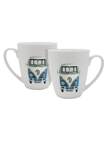 Geda Labels Tasse VW Classic blau 360ml in Weiß - 360ml