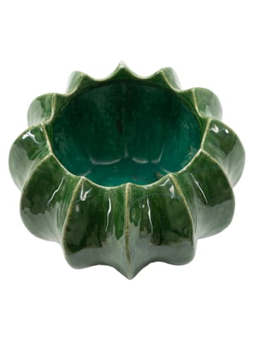 Mauro Ferretti Grüne Keramikvase, ø 22 x 13,5 cm