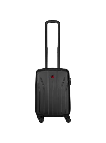 Wenger Oryson - 4-Rollen-Kabinentrolley 54 cm erw. (black/red) in black/red