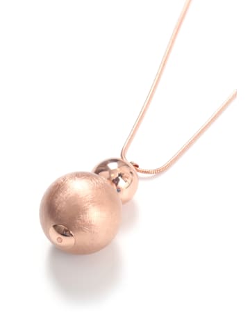 collezione alessandro Lange Kette " Grete " in rosegoldfarben