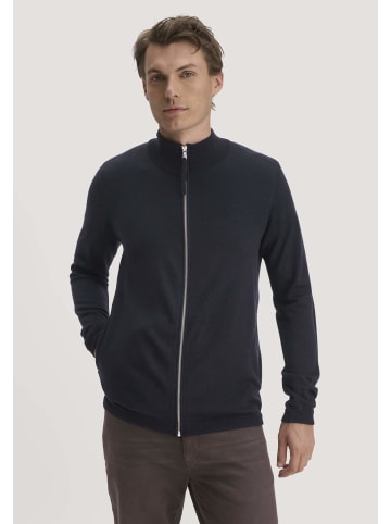 Hessnatur Hessnatur Strickjacke Regular aus reiner Bio-Merinowolle in marine
