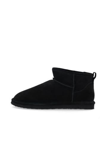 Bianco Wildlederstiefelette in Black