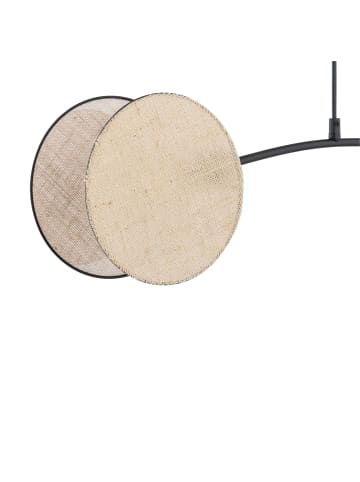 Licht-Erlebnisse Pendelleuchte (B)11 x (L)82 x (T)100 cm in Schwarz BeigeSchwarz Beige