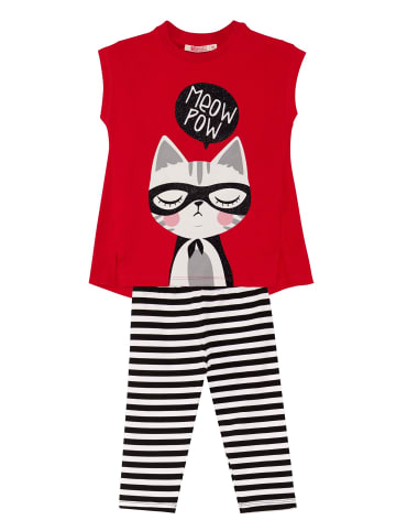 Denokids Set Meow Pow in Red