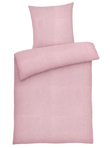 Carpe Sonno Renforce Bettwäsche aus 100% Baumwolle - Melange in Rosa