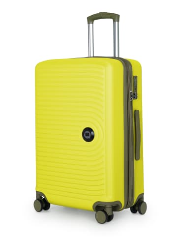 Hauptstadtkoffer Mitte - Mittelgroßer  Reisekoffer TSA, 68cm 88 L in Lemon