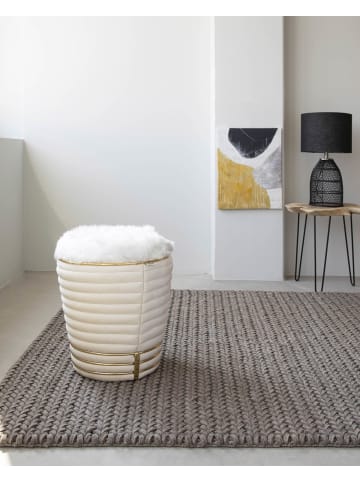 Qiyano Pouf Ainoa 100 Samt Beige