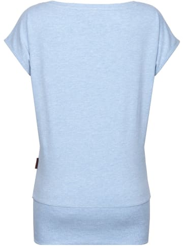 naketano T-Shirt "Wolle" in Blau