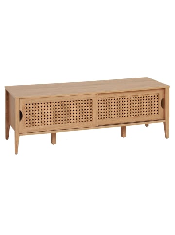 CALICOSY TV Möbel 11903 in Helles Holz - (W) 138  x (H) 45.5  x (L) 39.6  cm