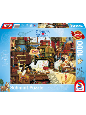 Schmidt Spiele Maggie, die Chaotin | Puzzle Charles Wysocki 1.000 Teile