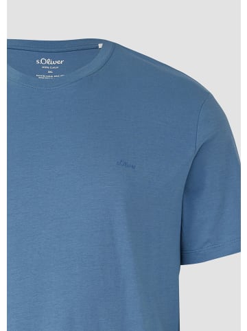 s.Oliver T-Shirt in 6244_blau