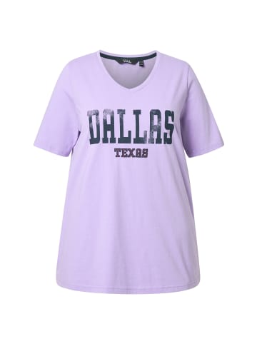 Ulla Popken Shirt in lavendel