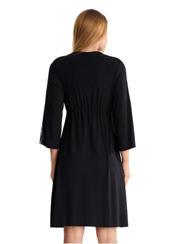 Lisca Morgenmantel 3/4 Ärmel in black