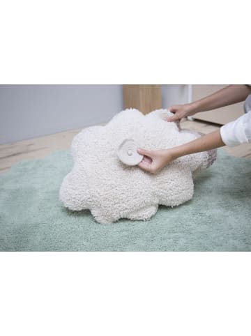 Lorena Canals Teppich   "Puffy Sheep" in Mehrfarbig - 140x140 cm