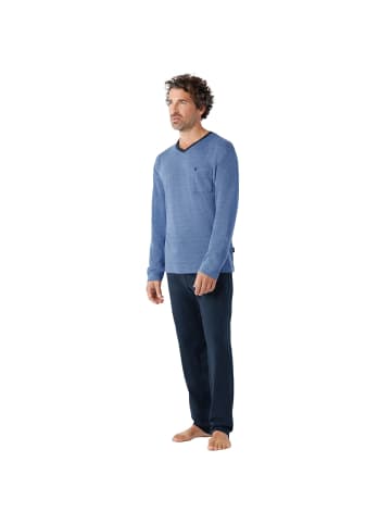 hajo Pyjama in Dunkelblau
