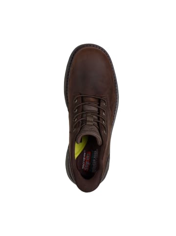Skechers Schnurschuh LOCKETT-GUSTAV in chocolate