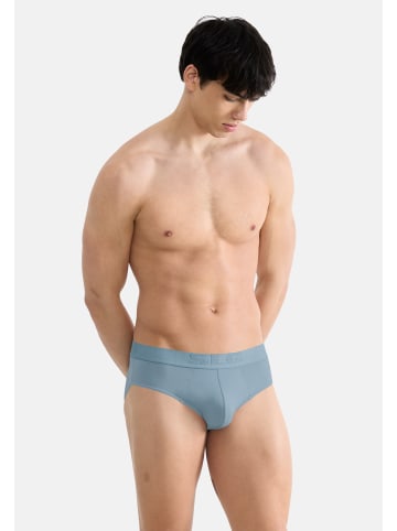 Sloggi Slip / Unterhose SLG Base Soft in Blue-light combination