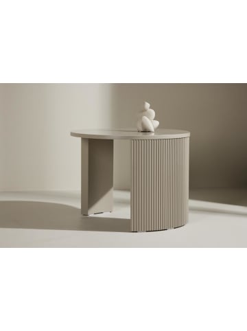 ebuy24 Couchtisch Bristol Beige 60 x 60 cm