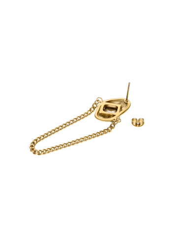 faina Women Drop Earrings in Gold Green