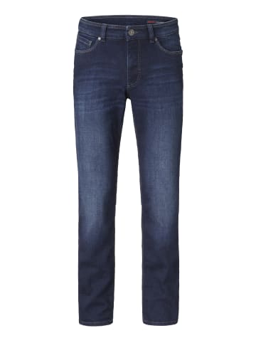 Paddock's 5-Pocket Jeans PIPE in blue blue deep stone used moustache