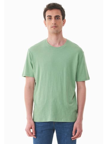 Organication T-Shirt "MOR17804" in Matchagrün
