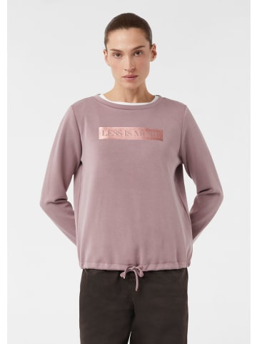 comma Sweatshirt in 4424_altrosa