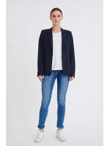 InWear Blazer Roseau Gerade Passform in Marine Blue